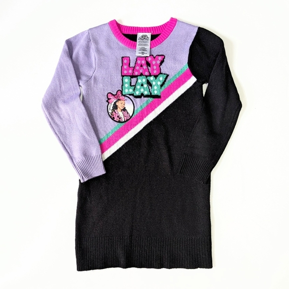That Girl Lay Lay & Wonder Nation "Love Yourself Sweat & Sweatshirt Dress Bundle - Picture 8 of 11